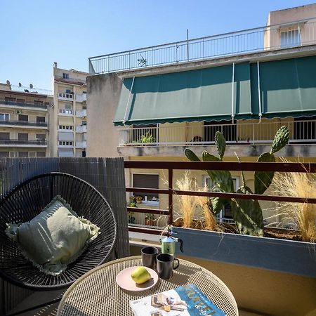 Relaxed Art Deco Maisonette Pagrati Athene Buitenkant foto