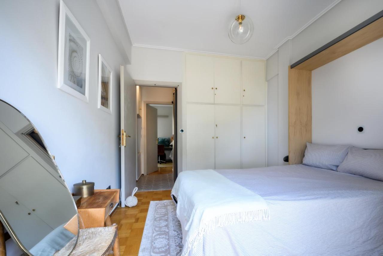Relaxed Art Deco Maisonette Pagrati Athene Buitenkant foto